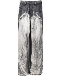 DIESEL - High Rise Jeans - Lyst