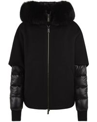 Moorer - Coats Negro - Lyst