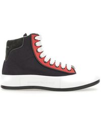 McQueen - Logo-Embellished Sneakers With Rubber Sole (3 Cm) For - Lyst