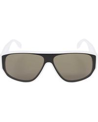Alexander McQueen - Logo Sunglasses - Lyst