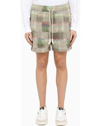 Palm Angels - Multicoloured Cotton Bermuda Shorts - Lyst