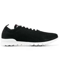Kiton - Embroidered Sneakers - Lyst