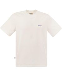 Autry - Crew Neck T -shirt Met Logo - Lyst