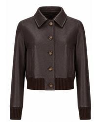 LA ROSE - Jacket Capra - Lyst