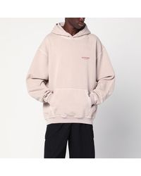 Represent - Dusty Mauve Oversized Hooded Sweatshirt - Lyst