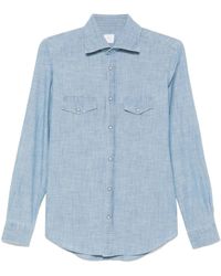Eleventy - Chemise en coton - Lyst