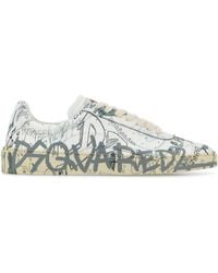 DSquared² - Dsquared Printed Leather Rider Sneakers - Lyst
