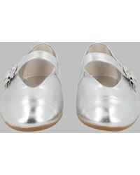 Ferragamo - Embellished Ballet Flats - Lyst