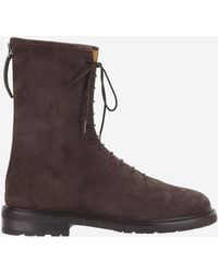 LEGRES - Suede Boots - Lyst