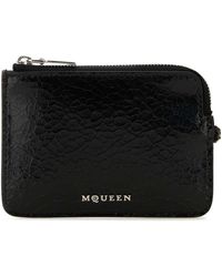 McQueen - Leather Card Holder - Lyst