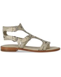 Ash - Paprika Talc Flat Sandal - Lyst
