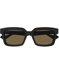 Gucci - Gg1543 S 004 Clip-on Zonnebril En Bril Voor Heren In Zwart/transparant - Lyst