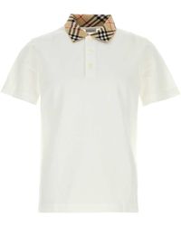 Burberry - Piquet Polo Shirt - Lyst