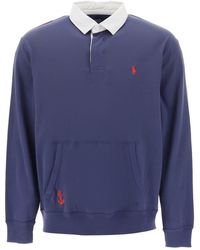 Polo Ralph Lauren - Flagge Patch Langarm Rugby -Hemd - Lyst
