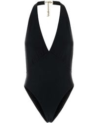 Saint Laurent - Maillot De Bain 1 Pi - Lyst