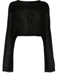 Rick Owens - Long Sleeve Tops - Lyst