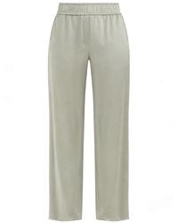 Brunello Cucinelli - Silk Satin Track Pants - Lyst