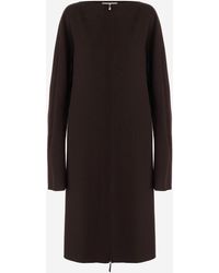 Carven - Geschnitztes Wollkleid - Lyst