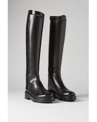 Ann Demeulemeester - Stan Riding Boots Maine Lux - Lyst