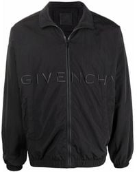 Givenchy - Logo Wind Breakher Jacket - Lyst