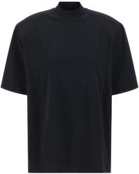 The Attico - Het Attico Maxi -schouderriem T -shirt - Lyst