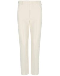 Weekend by Maxmara - Rana Ivory Pants - Lyst
