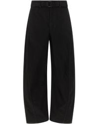 Lemaire - 'Twisted Belted' Jeans - Lyst