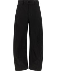 Lemaire - 'twisted Belted' Jeans - Lyst