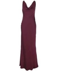 Norma Kamali - Drop Shoulder Long Dress - Lyst
