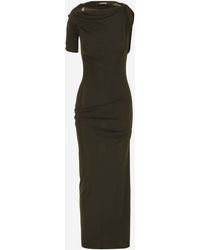 Jacquemus - Draped Long Dress - Lyst