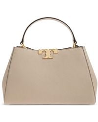 Tory Burch - Eleanor mittelgroße Leder-Umhängetasche - Lyst