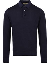 Filippo De Laurentis - T Shirts En Polos Blauw - Lyst