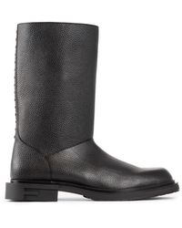 Fendi - Botas de marco de cuero - Lyst