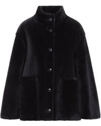 Yves Salomon - Shearling Coat - Lyst