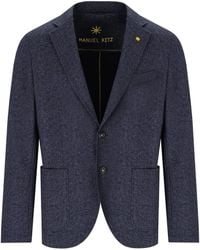 Manuel Ritz - Melange Single Breasted Jacket - Lyst