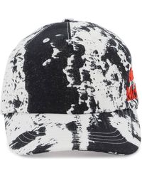 Alexander McQueen - Baseball imprimé CAP avec broderie de logo - Lyst