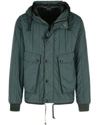 C.P. Company - C.p. Bedrijf Grijze Polyamide Jas - Lyst