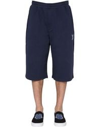 KENZO - Solid Shorts - Lyst
