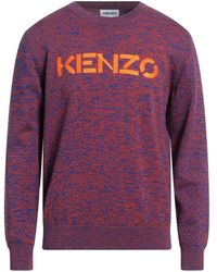KENZO - Pullover Cotton Logo - Lyst