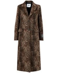 MSGM - Abrigos manchados - Lyst