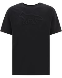Maison Kitsuné - Contour Fox T -shirt - Lyst
