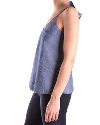 Dondup - Top Blu - Lyst