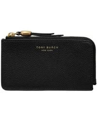 Tory Burch - Romy Leather Card Case - Lyst
