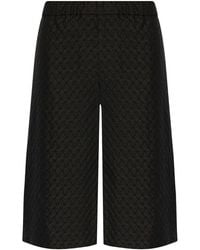 McQueen - Alexander Mc Queen Skull Print Bermuda Shorts - Lyst