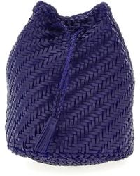 Dragon Diffusion - 'pompom Double Jump' Bucket Bag - Lyst