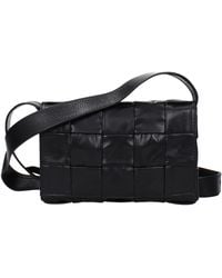 Bottega Veneta - Cassette Crossbody Bag Leather - Lyst
