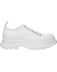 McQueen - Sneakers Donna Tessuto Bianco - Lyst