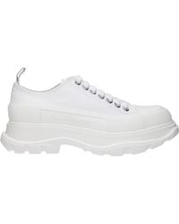 McQueen - Sneakers Donna Tessuto Bianco - Lyst