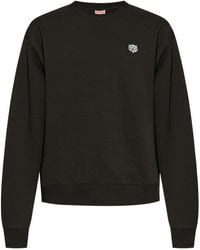 KENZO - Sweatshirt With Logo Patch, - Lyst