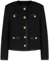 Dolce & Gabbana - Black Wool Blend Jacket - Lyst